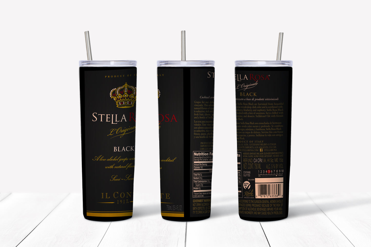 Stella Rose Tumbler Mockup