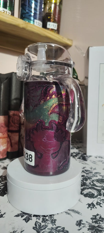 1138-Dragon Pink 12 Oz Duo Kids Tumbler