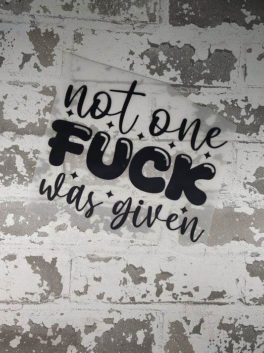 358- Not 1 Fuck/ Bday Bitch