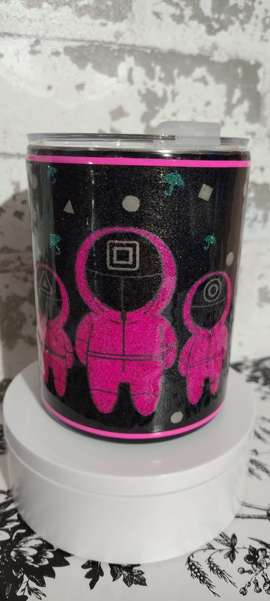 1391- Squid Game 10 Oz shortie tumbler