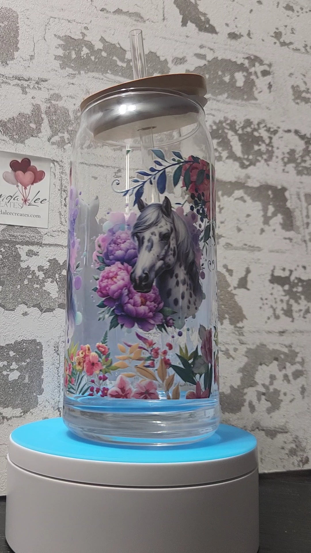 Stallion 20oz Glass Tumbler