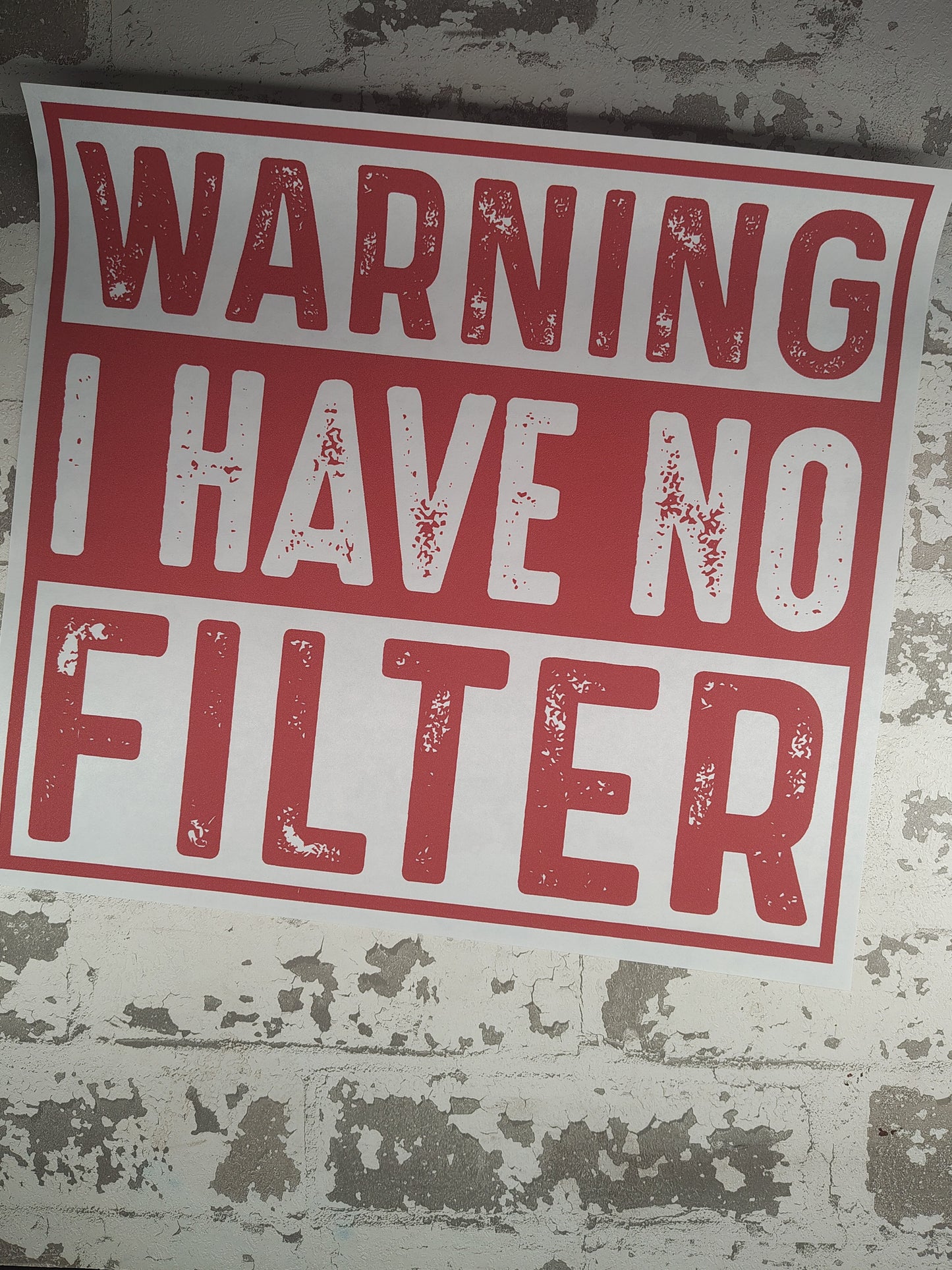 251- Warning... No Filter