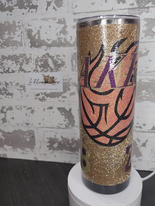 Lakers 30 Oz Stainless Steel Tumbler