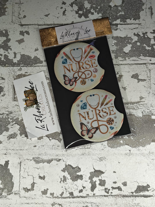 Nurse Coaster 2pk