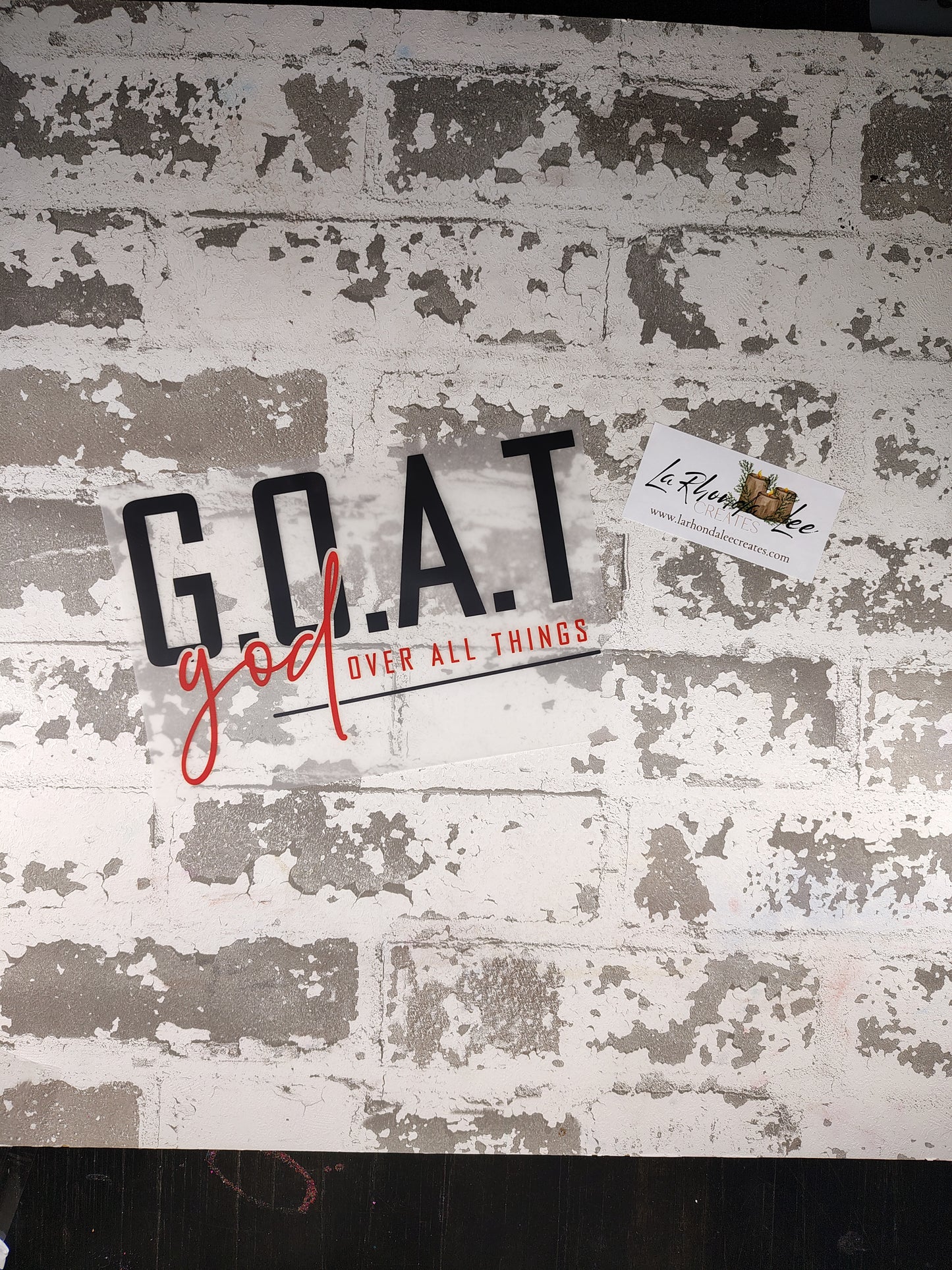 GOAT- God Over All Things