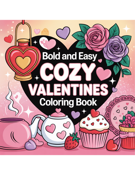 Valentines Coloring Book